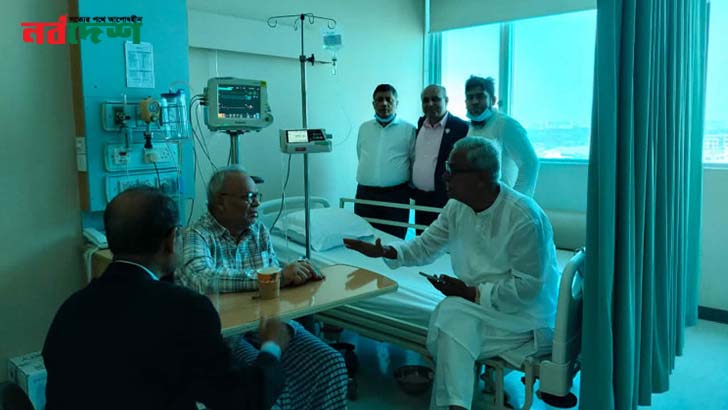 হাসপাতাল থেকে বাসায় ফিরলেন রিজভী