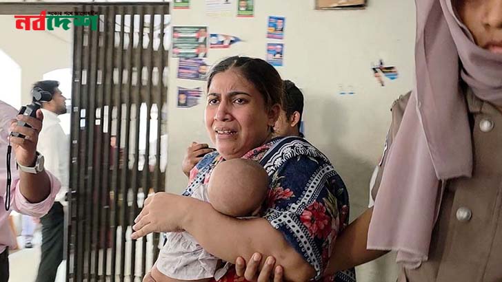 দেড় মাসের শিশুসহ কারাগারে যুব মহিলা লীগের নেত্রী